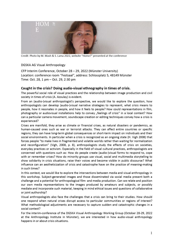Filmscreening AG Visual Anthropology